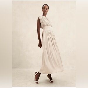 Banana Republic Crystal Pleated Maxi